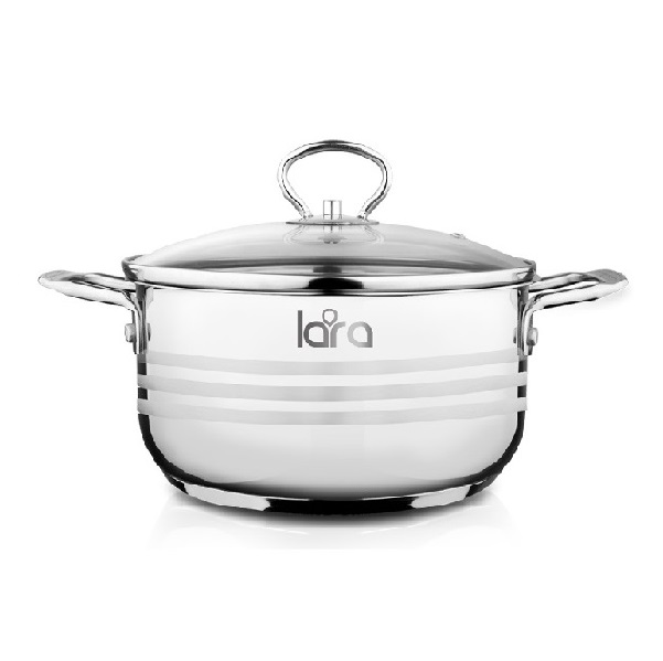 Лара Standart Кастрюля 4,0л LR02-04